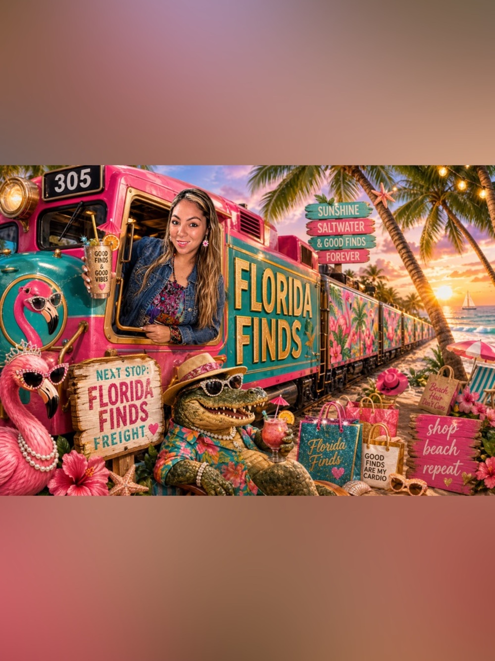🌴 FLORIDA FINDS FREIGHT TRAIN LIVE SHOW LISTING - Picture 11 of 12